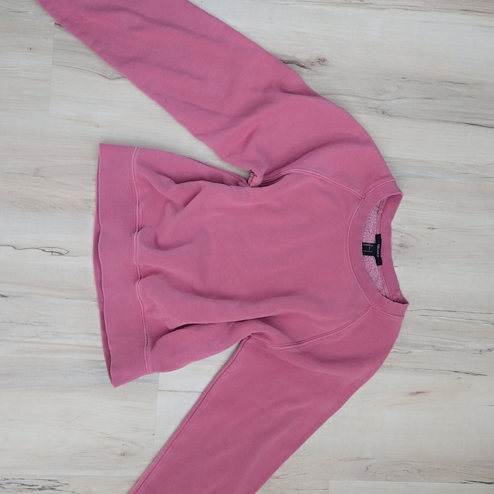 Forever 21 Pink Fleece-Lined Top